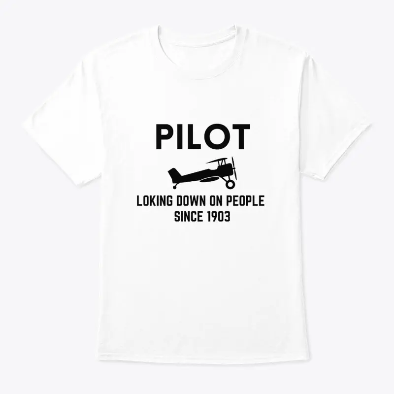 Pilot looking down on people since 1903