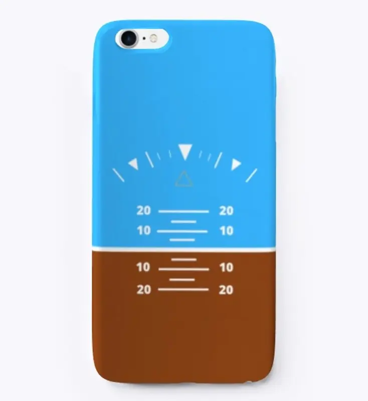 Pilot Attitude indicator Phone case 